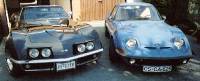 MARTINS RANCH Opel GT vs Stingray 